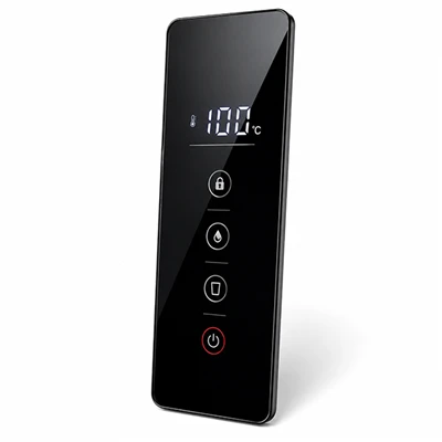 Vandkedel Kontrolpanel Glas