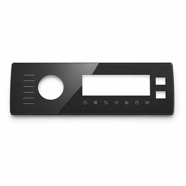 Vaskemaskine kontrolpanel glas